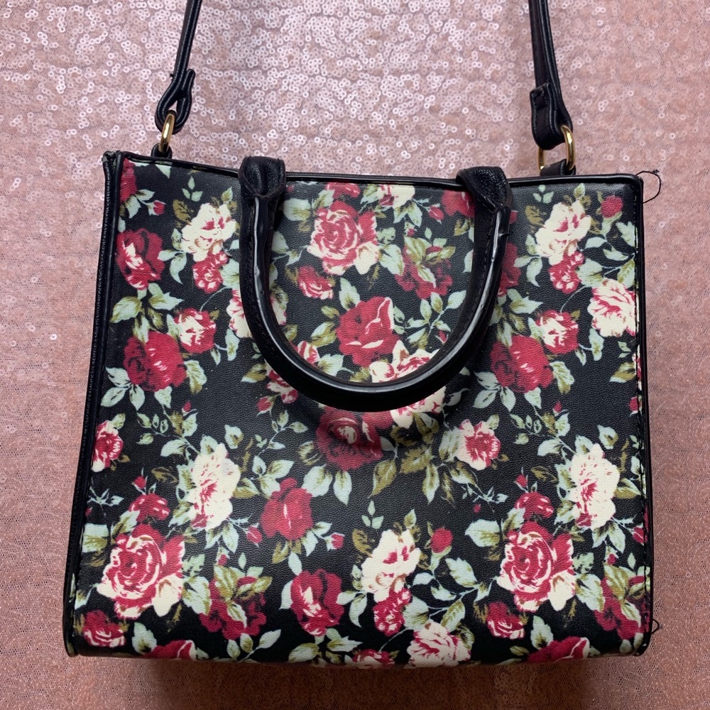 Floral purse